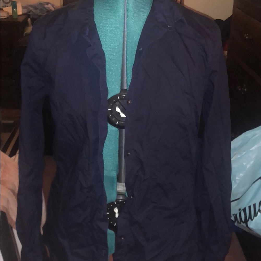Banana republic sz 14 button up shirt